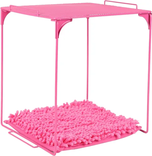 Vista 9 de Organizador de estante para casillero y kit de decoración con alfombra para casillero, adecuado para la escuela, oficina, elementos esenciales