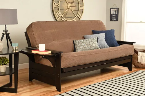 Vista 13 de Phoenix - Sofá futón en acabado espresso con colchón canadiense, marrón, matrimonial, 760777 Canadá
