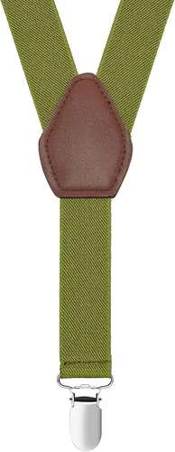 Vista 3 de YJDS Conjunto de tirantes y pajarita ajustable para hombre y niño