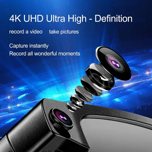 Vista 10 de Lentes inteligentes Ai con cámara y Bluetooth, grabación de video HD de 8 MP, traducción en tiempo real, con lentes que cambian