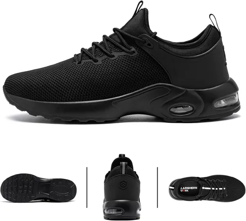 Vista 4 de LARNMERN Waterproof Steel Toe Air Shoes Women Slip On Work Sneakers Comfortable Tennis Safety Shoe Lightweight Boot