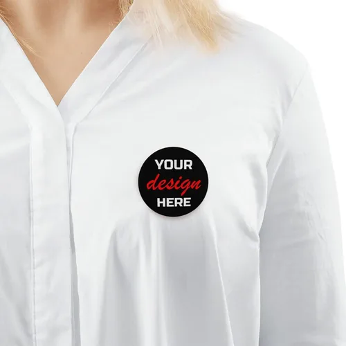 Vista 7 de Alfileres personalizados, botones personalizados, 1-200 unidades, botón de pinback personalizado, añade tu propio nombre, texto, foto logotipo