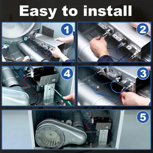 Vista 7 de 【Actualización 2026】DC97-14486A Elemento calefactor para secadora DC97-14486D para Samsung elemento calefactor dve50r5200w/a3 dv45h7000ew/a2