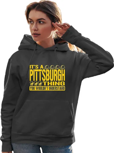 Vista 44 de Go All Out Sudadera con capucha It's A Pittsburgh Thing You Wouldn't Understand para hombre y mujer