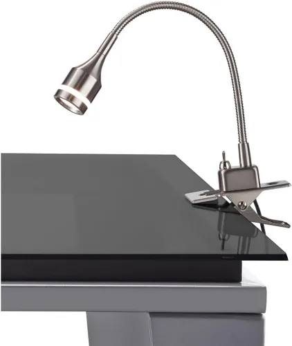 Vista 11 de Adesso 3218-01 Prospect - Lámpara de escritorio LED de 11 a 18 pulgadas, color negro, compatible con salida inteligente