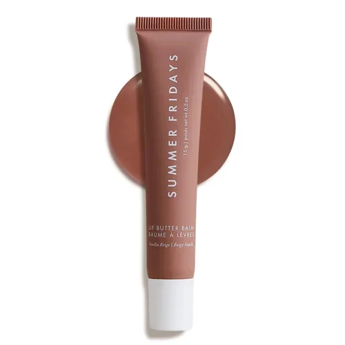 Vista 11 de Summer Fridays Bálsamo labial tintado con mantequilla - Bálsamo labial vegano acondicionador para hidratación, brillo y suavidad instantánea