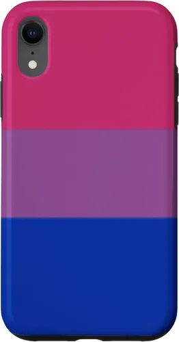 Vista 25 de Funda de colores de la bandera del orgullo bisexual para iPhone 16