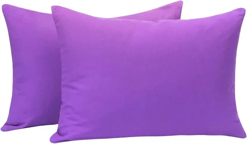 Vista 51 de NTBAY Juego de 2 fundas de almohada con cremallera para niños pequeños, 100% microfibra cepillada de 13 x 18 pulgadas, súper suaves y acogedoras
