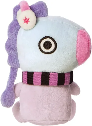 Vista 3 de AURORA, 61493, BT21 Productos Oficiales MANG Invierno, Juguete Suave, Morado y Azul
