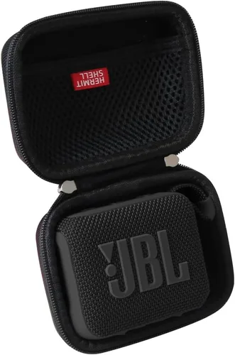 Vista 14 de Hermitshell Estuche rígido de viaje para altavoz Bluetooth portátil JBL Go 3 (negro)