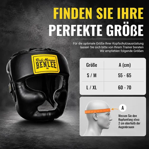 Vista 6 de BENLEE Rocky Marciano Protección completa Kopfschützer