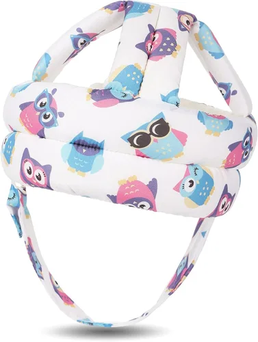 Vista 14 de Protector de cabeza de bebé para gatear caminando, casco de bebé ajustable sin golpes y cojín suave, gorra de seguridad infantil para niños que