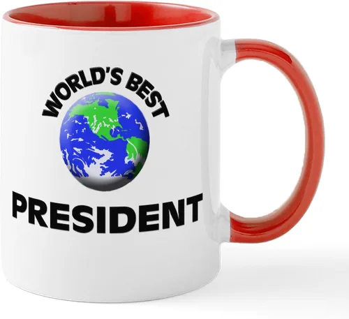 Vista 29 de CafePress MR. PRESIDENT - Taza de café de cerámica (11.0 fl oz)