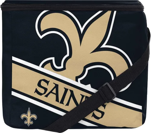 Vista 8 de FOCO Unisex NFL Big Logo Stripe 12 Pack Cooler