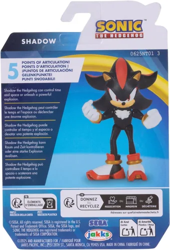 Vista 13 de Sonic The Hedgehog Las mejores figuras de acción de Sonic modernas de 2.5 pulgadas, incluye Sonic, Shadow, Tails y Knuckles