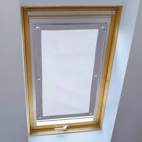 Vista 14 de Persiana de viaje para ventana de coche, portátil, 100% opaca con ventosas térmicas y aislamiento térmico impermeable Skylight. Negro