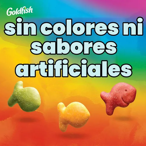 Vista 7 de Goldfish Colors Cheddar Galletas horneadas para aperitivos, bolsa de 6.6 onzas
