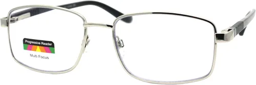 Vista 6 de Lentes de lectura progresivos multienfoque, 3 potencias en 1 bisagra de resorte rectangular