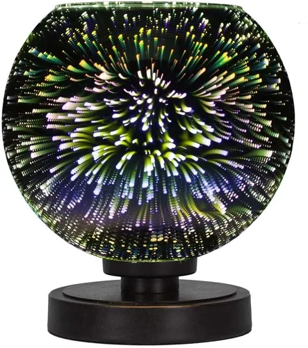 Vista 11 de Luna - Lámpara de mesa con 1 luz en granito oscuro (51-DG-300)