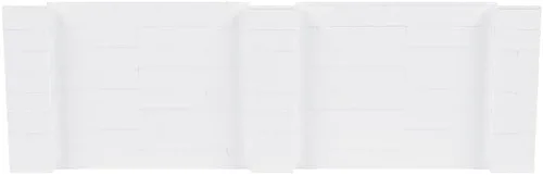 Vista 61 de EverBlock Kit de pared de 5 x 4 pies Bloques de construcción modulares Sistema de pared para edificios, pantallas y estructuras Divisor