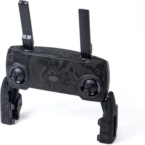 Vista 7 de Wrapgrade Skin compatible con DJI Mavic Mini Mando a distancia (Airforce Silver)
