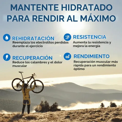 Vista 3 de Tabletas de sal de electrolitos - 100 píldoras - Suplemento de reemplazo de electrolitos para una hidratación rápida