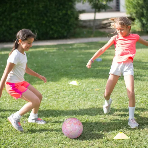 Vista 5 de Soccer Ball Size 3/Size 4 for Kids, Premium TPU Toddler Soccer Balls Interactive Indoor Outdoor Sports Toys for Kid Children Boys Girls Teenager