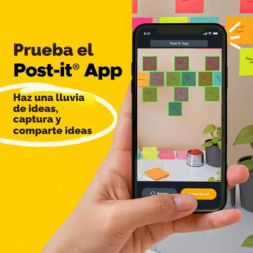 Vista 9 de Post-it Notas súper adhesivas, 4 x 6 pulgadas, 5 blocs, 2 veces el poder de adherencia, amarillo canario, reciclables