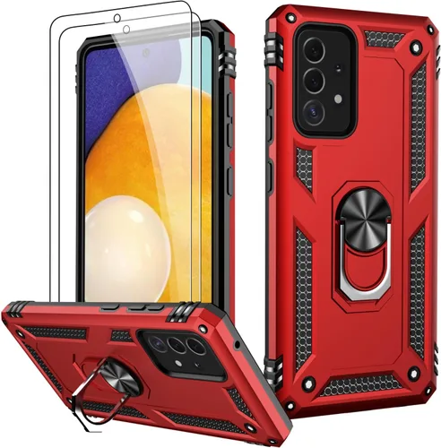 Vista 46 de LUMARKE Funda para Galaxy A51 4G con Protector de Pantalla, Pasa Prueba de Caída de 16 pies de Grado Militar, Cubierta Protectora para Teléfono