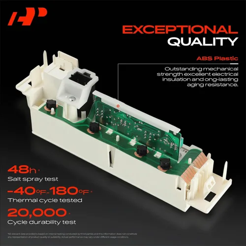Vista 4 de A-Premium Módulo de Panel de Control de Clima de Calefacción/A/C con Desempañador de Ventana Trasera Compatible con Vehículos Chevy, Cadillac y GMC