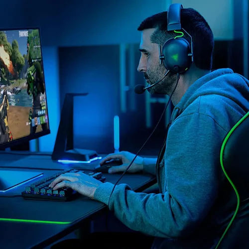 Vista 4 de LEFXMOPHY Blackshark V2 Micrófono de repuesto para Razer BlackShark V2 y V2 Pro Wireless Gaming Headset 0.138in desmontable Game Boom Micrófono