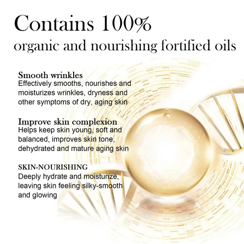 Vista 5 de 3 piezas de aceite de rosa mosqueta, aceite de ricino, aceites de semillas negras, suero facial de rosa mosqueta, hidratante facial orgánico