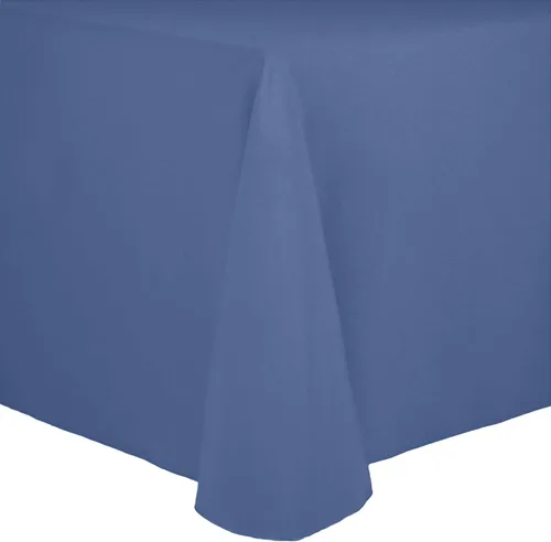 Vista 41 de Ultimate Textile Cotton-Feel - Mantel ovalado de poliéster hilado resistente a las manchas y a las arrugas, lavable a máquina, color berenjena, 1
