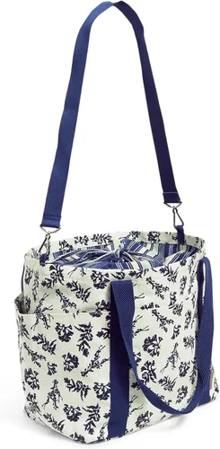 Vista 2 de Vera Bradley Deluxe Straw Tote Bag