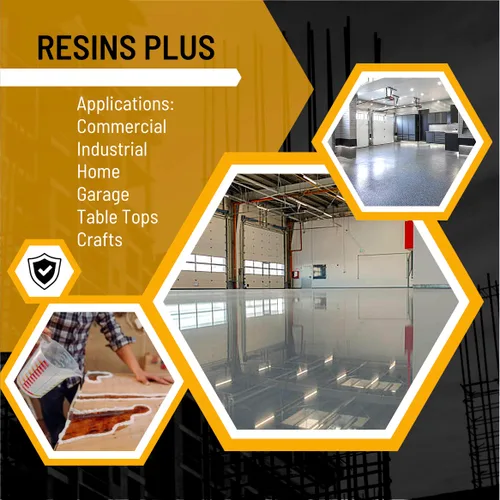 Vista 2 de RS9000 MVB Epoxy Fast BaseCoat Kit de 3 galones Gris Sistema de revestimiento de piso Kit de epoxi para piso de garaje Grado comercial
