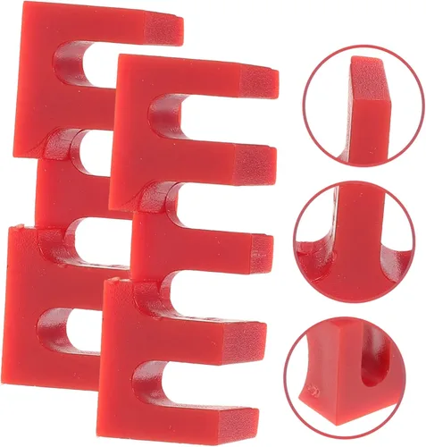 Vista 5 de 2 unids máquina tenis accesorios herramientas protector adaptadores de carga esparcidores esparcidores esparcidores rojo raqueta