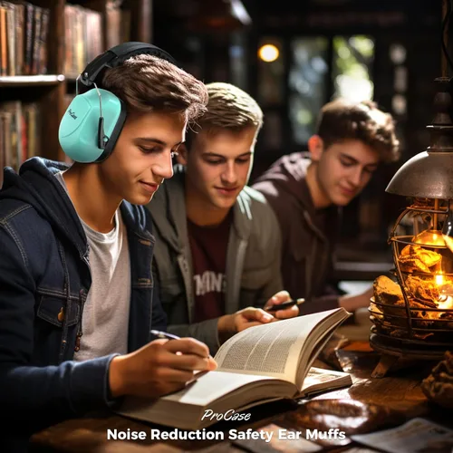 Vista 74 de ProCase NRR 28dB Noise Reduction Ear Muffs, Foldable Adjustable Noise Cancelling Headphones