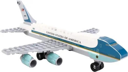 Vista 5 de Air Force One - Juego de construcción (55 piezas)