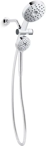Vista 3 de Kohler REC31657-G-BL Kit de ducha combo Prone™ 3 en 1, 1.75 gpm, negro mate