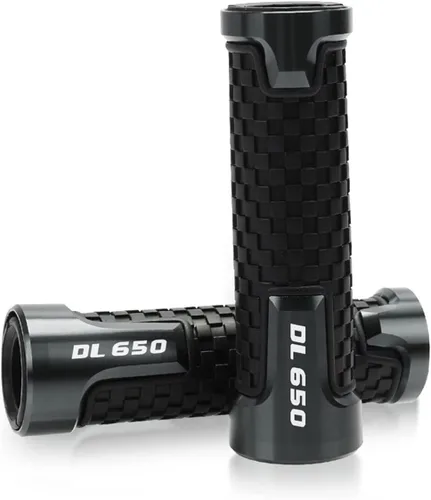 Vista 7 de Motorcycle Handlebar 7/8" 22mm Motorcycle Anti-Slip Handle Bar Handlebar Grips for Suzuki V-Strom 650/XT VSTROM 650 DL650 2004-2022 2021 2019 2018