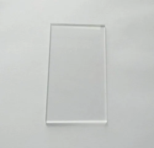 Vista 11 de Hoja rectangular de acrílico transparente brillante, material de tarjeta rectangular de acrílico transparente, mosaico rectangular para manualidades