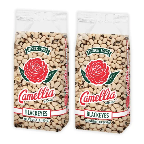 Vista 12 de Camellia Brand Guisantes negros secos – Guisantes sureños sin OMG prémium para Hoppin' John, sopas, guisos, ensaladas, Año Nuevo y guarniciones, sin