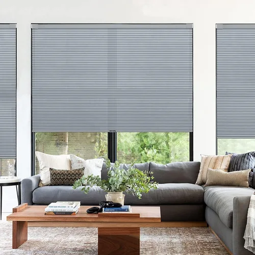 Vista 27 de LazBlinds Persianas celulares inalámbricas personalizadas, café oscuro, 16-70 pulgadas de ancho x 12-72 pulgadas de alto Blackout - Café oscuro