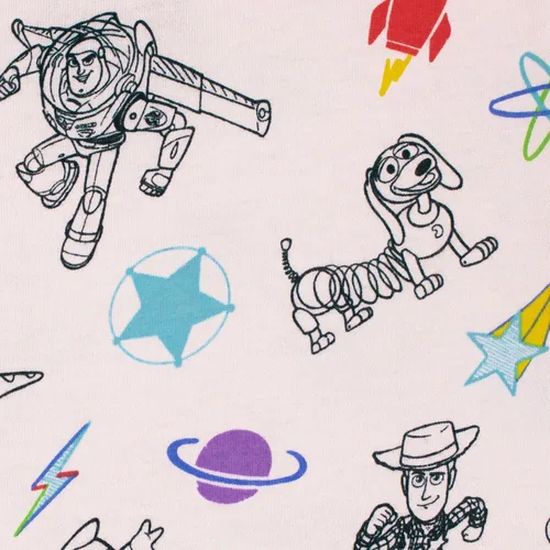 Vista 2 de Disney Vestido de Toy Story para niñas Buzz Lightyear Woody Rex Slinky y Bo Peep