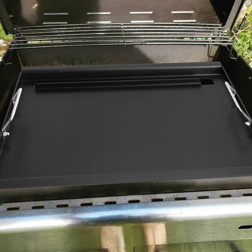 Vista 7 de Insertos de plancha de tamaño completo para Weber Old Spirit 200 Series E/S 200 y 210, panel de control lateral, plancha superior plana para Weber