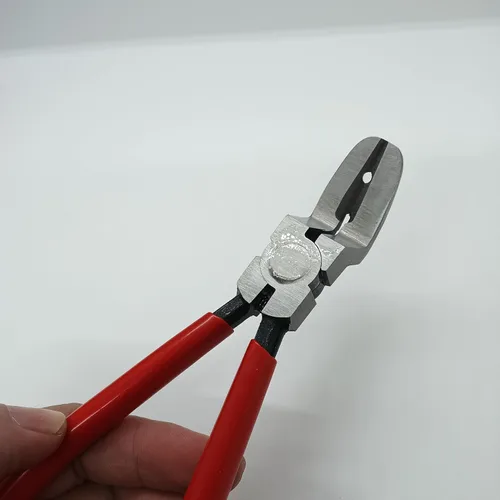 Vista 7 de Alicates Rojos Alicates de Corte Diagonal Multipropósito Cortadores de Alambre al Ras Clips de Retención de Empuje para Automóvil Clips de Moldura