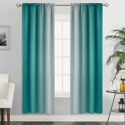 Vista 63 de SimpleHome Cortinas Pequeñas Negras Impermeables con Bolsillo para Barra Suave para Cocina, Cortinas Impermeables con Bolsillo para Barra