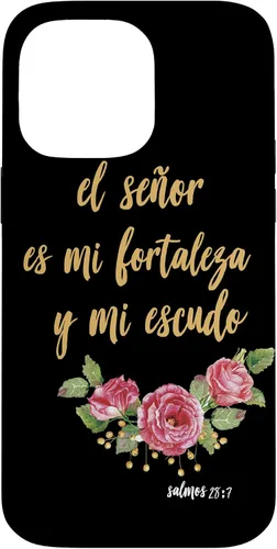 Vista 20 de Carcasa para iPhone 11 Salmos El Señor Es Mi Fortaleza Biblia Cristiana