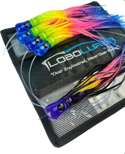 Vista 2 de Lobo Lures #207 Skipjack híbrido UV Big Game Trolling Lure - Señuelo para margaritas (8.0 in)