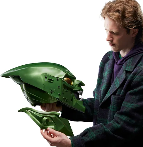 Vista 9 de Marvel Legends Series Green Goblin - Casco de juego de rol premium, Spider-Man: No Way Home para adultos, equipo coleccionable